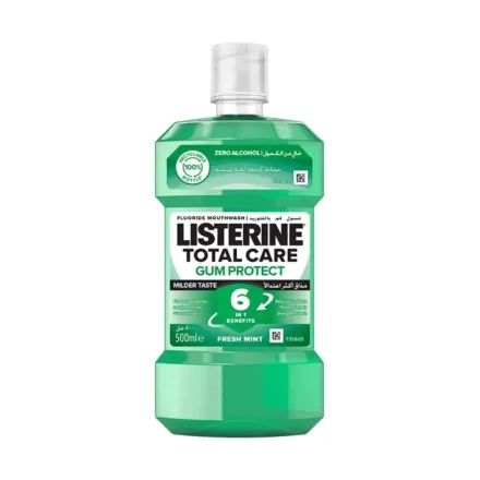 Listerine Teeth & Gum Defence Zero Mouthwash - 500ml | ليسترين غسول الفم - 500 مل