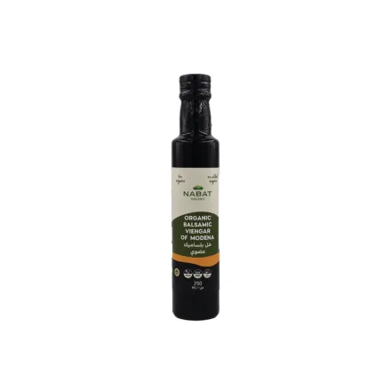 NABAT ORGANIC BALSAMIC VINEGAR OF MODENA - 250ml | نبات خل بلسميك عضوي - 250 مل