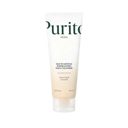 PURITO SEOUL Oat-in Gentle Exfoliating Face Cleanser - 150ml | بيوريتو غسول وجه مقشر لطيف بالشوفان - 150مل