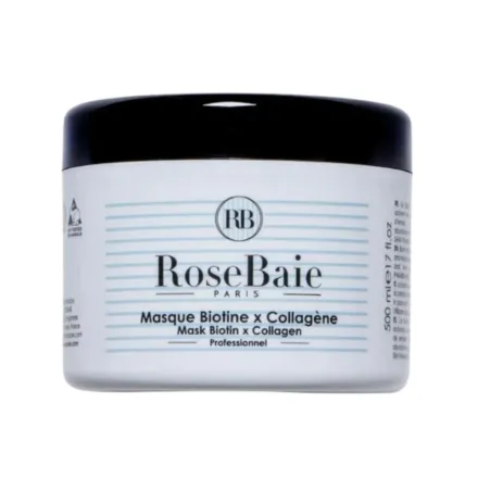 RoseBaie Biotin Kollagen-Mask - 500ml | روزباي ماسك للشعر بالكولاجين والبيوتين - 500 مل
