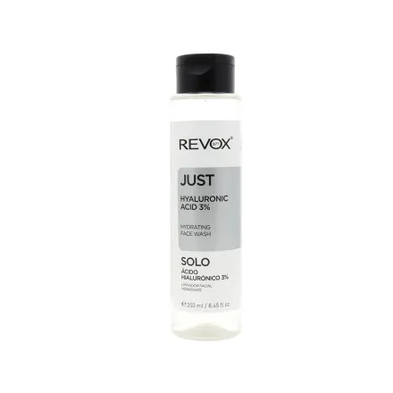 REVOX JUST Hyaluronic Acid 3% Face Wash - 250ml | ريفوكس غسول هيالورنيك اسيد 3% -250 مل
