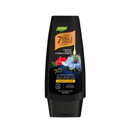Emami 7 Oils in One One Damage Repair Conditioner Elixir Blackseed - 400ml | امامي بلسم زيت حبة البركة للشعر المتضرر - 400 مل
