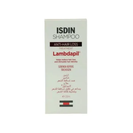 Isdin shampoo anti-hair loss lambdapil - 200ml | ازدن شامبو ضد تساقط الشعر - 200 مل