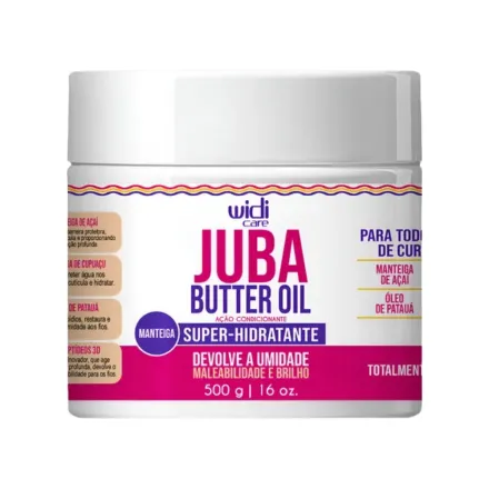 Widi Care - Juba Butter Oil Super Hidratante - 500g | ويدي كير ماسك للشعر مغذي ومرطب - 500 غ