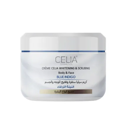 CELIA Creme Celia Whitening & Scrubing Body & Face - 500ml | سيليا كريم لتقشير وتفتيح الجسم الوجه - 500 مل