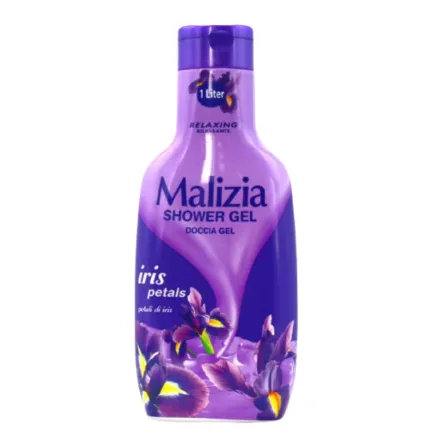 Malizia Iris Petals - 1000ml | ماليزيا شاور جل ببتلات السوسن - 1000 مل