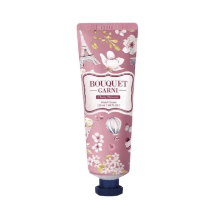 BOUQUET GARNI Fragranced Hand Cream Cherry Blossom - 50ml | بوكيه غارني كريم يدين معطر برائحة أزهار الكرز - 50مل