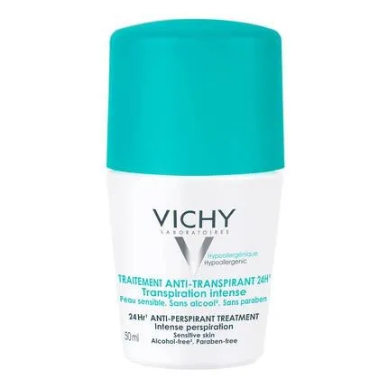 VICHY Anti-Perspirant Deodorant Treatment - 50ml | فيشي علاج ومزيل لرائحة العرق مضاد للتعرق - 50 مل