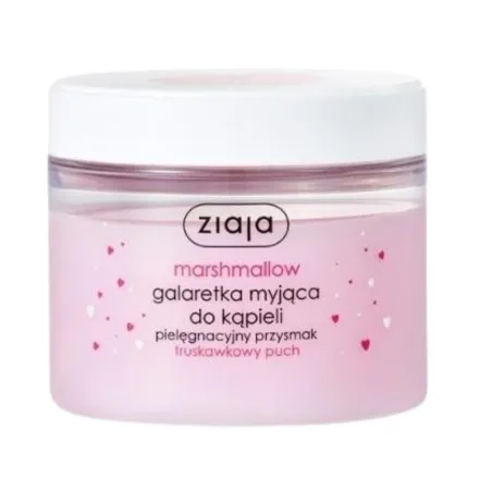 Ziaja Marshmallow bath Jelly Soap Delicious Care - 260ml | جايا جل الاستحمام مارشميلو - دليشس كير 260 مل