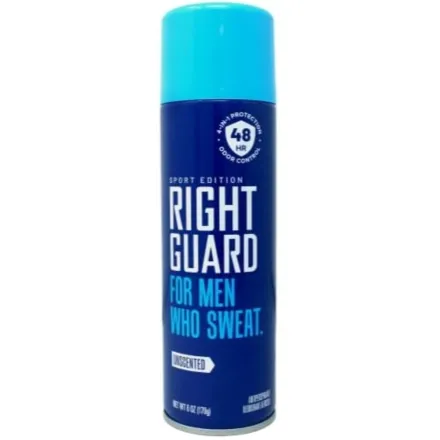 Right Guard Sport Unscented - 170g | رايت كارد مزيل تعرق - 170 غرام