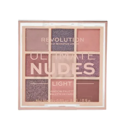 Revolution Makeup Revolution Ultimate Nudes Shadow Palette Light - 0.9g | ريفلوشن باليت اي شادو نيود لايت - 0.9 غ