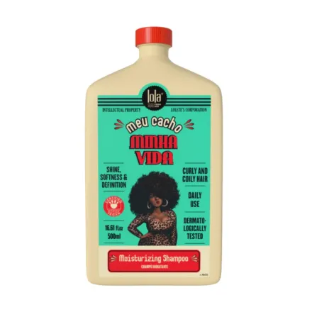 Lola from Rio Meu Cacho Moisturizing Shampoo - 500ml | لولا فروم ريو شامبو مرطب للشعر فيدا - 500مل