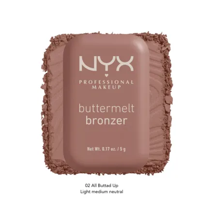 NYX Buttermelt Bronzer - 5g | ان واي اكس برونزر - 5 غرام