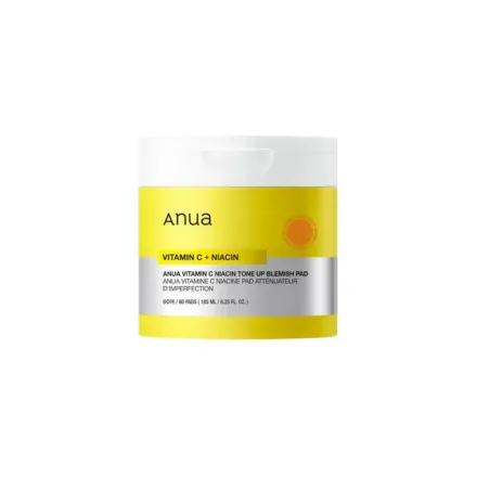 Anua - Vitamin C Niacin Tone Up Blemish Pad - 185ml | أنوا وسادادت تونر بالنياسيناميد و فيتامين سي - 185 مل