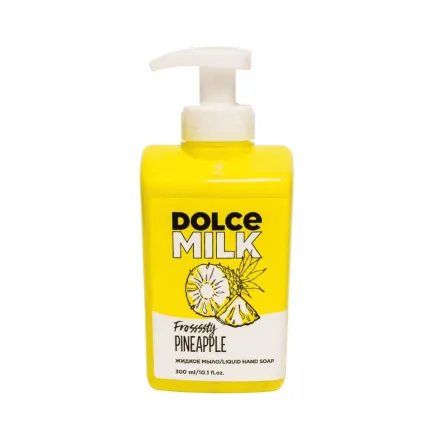 DOLCE MILK Frossssty Pineapple Liquid Hand Soap - 300ml | دولتشي ميلك صابون يد سائل بنكهة الأناناس - 300مل