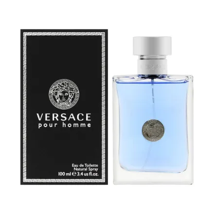 VERSACE POUR HOMME edt - 100ml | فيرساتشي عطر بور هوم للرجال - 100 مل