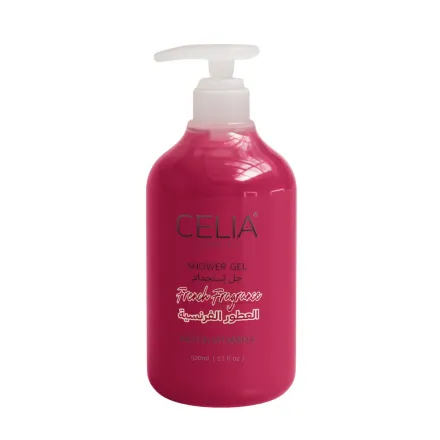 CELIA Cosmetics Shower Gel Rich In Vitamins - 500ml | سيليا جل استحمام العطور الفرنسية - 500 مل