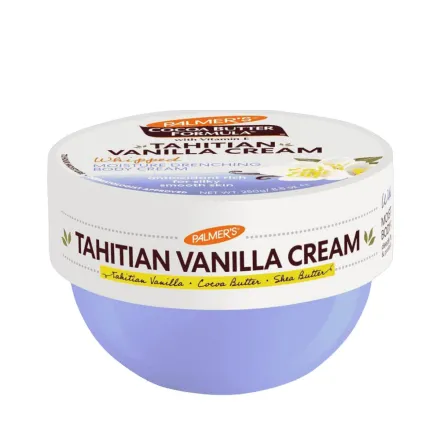 Palmer's Cocoa Butter Formula Tahitian Vanilla Cream - 250g | بالمرز كريم جسم بالفانيليا التاهيتية - 250غ