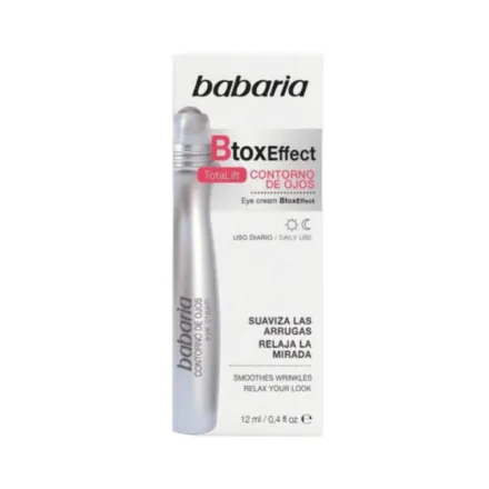 BABARIA Btoxeffect Total life Eye Cream - 12ml | باباريا كريم شد حول العين بتأثير يشبه البوتوكس - 12 مل