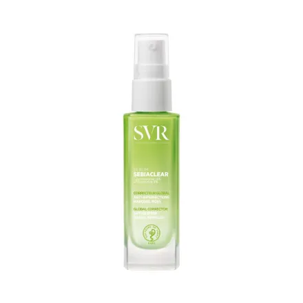 SVR Sebiaclear Serum Correcteur - 30ml | اس في ار سيبياكلير سيروم مصحح كلي للوجه - 30 مل