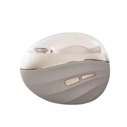 Nabun 2 In 1 Electric Nail Clipper Grey | جهاز كهربائي محمول لتقليم الأظافر وتنعيم حوافه