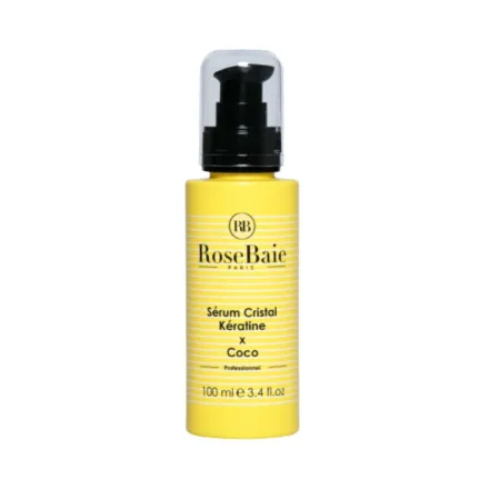 RoseBaie Serum Cristal Keratin x Coco - 100ml | روزباي سيروم كريستال بالكيراتين وجوز الهند – 100 مل