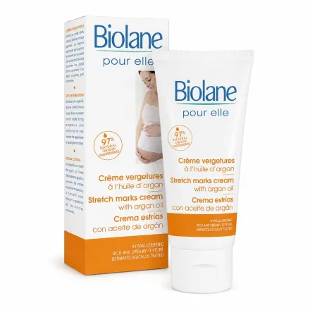 Biolane Anti-Stretch Mark Cream - 200ml | بايولان كريم مضاد لعلامات تمدد الجلد - 200 مل