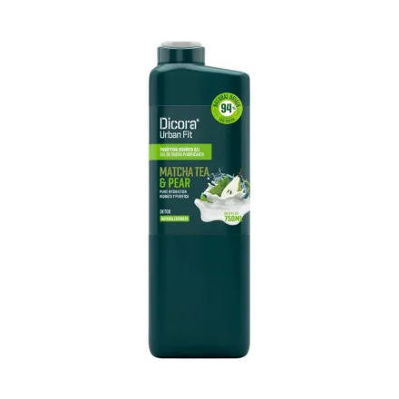 Dicora Purifying Shower Gel Matcha Tea & Pear - 750ml | ديكورا شاور جيل بالماتشا والكمثرى - 750 مل