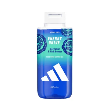 Adidas Vibes Energy Drive Good Mood Shower Gel - 400ml | اديداس جل استحمام - 400مل