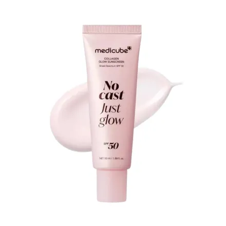 MEDICUBE Collagen Glow Sunscreen - 50ml |ميدي كيوب واقي شمس SPF 50 – 50 مل