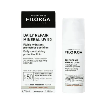 Filorga Daily Repair Mineral UV SPF 50 - 50ml | فيلورجا واقي شمس معدني - 50 مل