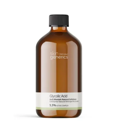 iD Skin Identity Glycolic Acid Anti-Blemish Natural Exfoliator - 250ml | اي دي سكين مقشر كيميائي بالجليكوليك اسيد مضاد للشوائب - 250 مل