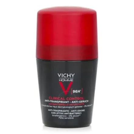 VICHY Men's Homme Clinical Control 96H - 50ml | فيشي مزيل تعرق لمدة 96 ساعة للرجال - 50 مل
