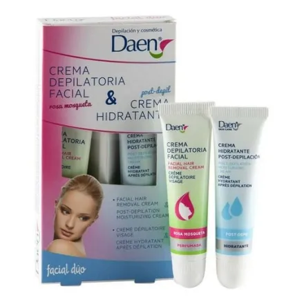 Daen Facial Duo Crema Hidratante | داين كريم إزالة الشعر للوجه و كريم مرطب بعد الإزالة