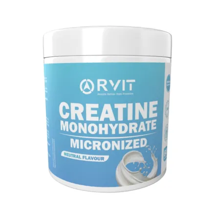 Rvit Creatine Monohydrate Micronized Neutral Flavour - 300g - 300g |ارفيت كرياتين مونوهيدرات بدون نكهة - 300 غ