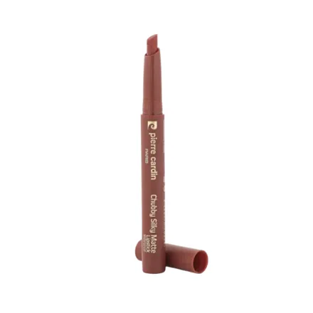 Pierre Cardin chubby silky matte lipstick - 1.20g | بيير كاردان أحمر شفاه - 1.2 غرام