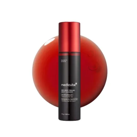 medicube Red Acne Body Peeling Shot - 110g | ميدي كيوب مقشر الجسم الأحمر - 110 غرام