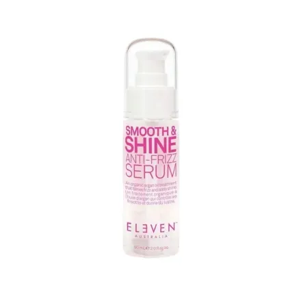 Eleven Australia Smooth & Shine Anti-Frizz Hair Serum - 60ml| إلفن استراليا سيروم تنعيم ولمعان مضاد للهيشان – 60 مل