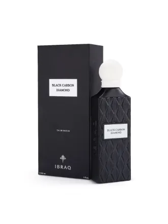 IBRAQ Ibrahim Al-Qurashi Black Carbon Diamond - 150ml | ابراهيم القرشي عطر بلاك كاربون دايموند للرجال 150 مل