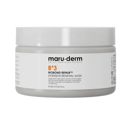 maru.derm BIOBOND REPAIR Intensive Renewal mask - 250ml |ماروديرم ماسك مكثف لتجديد الشعر – 250 مل