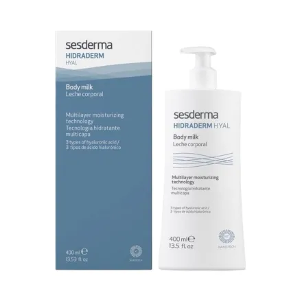 Sesderma Hidraderm Hyal Body Milk - 400ml | سيسديرما حليب الجسم المرطب - 400 مل