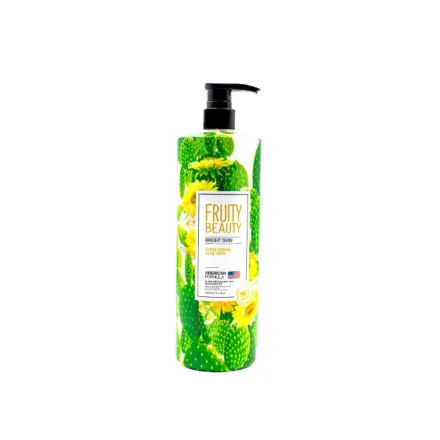 FRUITY BEAUTY Bight Skin Sunflower & Aloe vera Shower Gel - 1000ml | فروتي بيوتي جل استحمام بعباد الشمس والصبار - 1000 مل