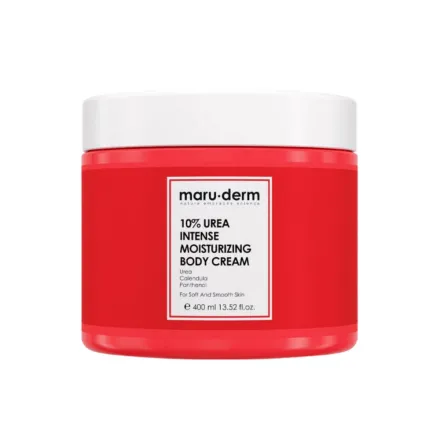maru.derm %10 Urea Intense Moisturizing Body Cream - 400ml | مارو.ديرم كريم الترطيب العميق للجسن باليوريا 10% - 400 مل