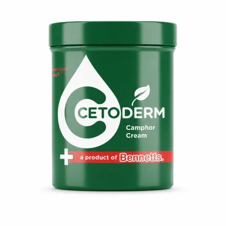 Bennetts cetoderm herbal camphor cream - 450ml | بينيتس سيتوديرم كريم الكافور العشبي - 450 مل