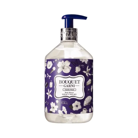 Bouquet Garni Body Body Shower Vanilla Musk - 520ml | بوكيه غارني شاور جيل للجسم برائحة الفانيليا والمسك – 520 مل