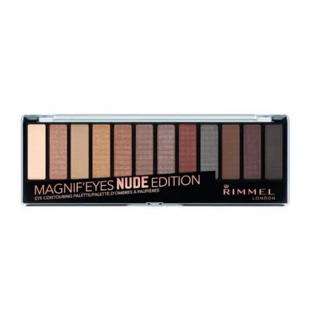 RIMMEL Magnif'Eyes Eye Contouring Palette No. 001 - Nude Edition | ريميل باليت اي شادو لتحديد العين - نود إديشن