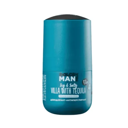 DOLCE MILK Man Icy & Salty Villa With Tequila - 50ml | دولتشي ميلك رول أون مضاد للتعرق فانيليا مع تكيلا - 50مل