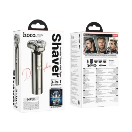 hoco Shaver 3- In-1 Grooming Set | هوكو ماكينة حلاقة 3 في 1