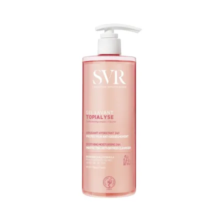 SVR Topialyse Cleansing Gel Dry And Sensitive Skins - 400ml | اس في ار غسول للبشرة الجافة و الحساسة - 400 مل