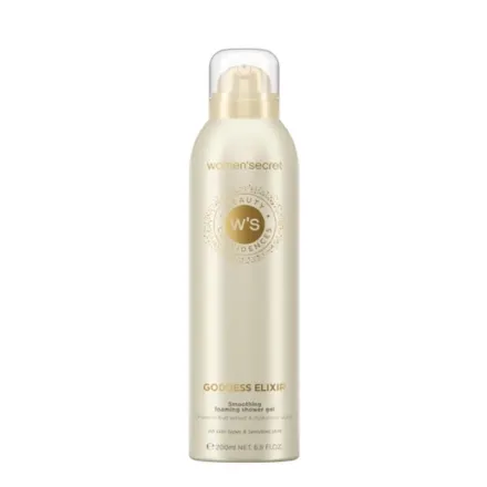 Women’Secret Goddess Elixir Smoothing Foaming Shower Gel - 200ml | ومن سيكرت جل الاستحمام غوديس إكسير - 200 مل